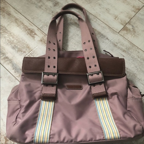 Un Apres Midi Chien mauve nylon bag - Picture 4 of 7